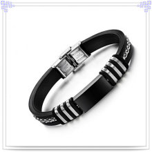 Fashion Jewelry Rubber Bracelet Silicone Bracelet (LB258)